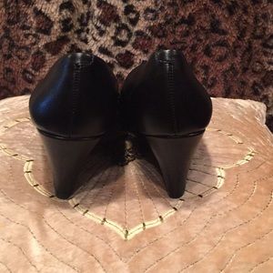 Jessica Simpson Shoes - Jessica Simpson, black wedge heels, 7.5 Jessica Simpson Shoes - Jessica Simpson, black wedge heels, 7.5